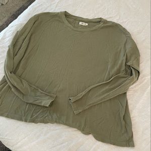 Long sleeved Madewell Waffle T-shirt